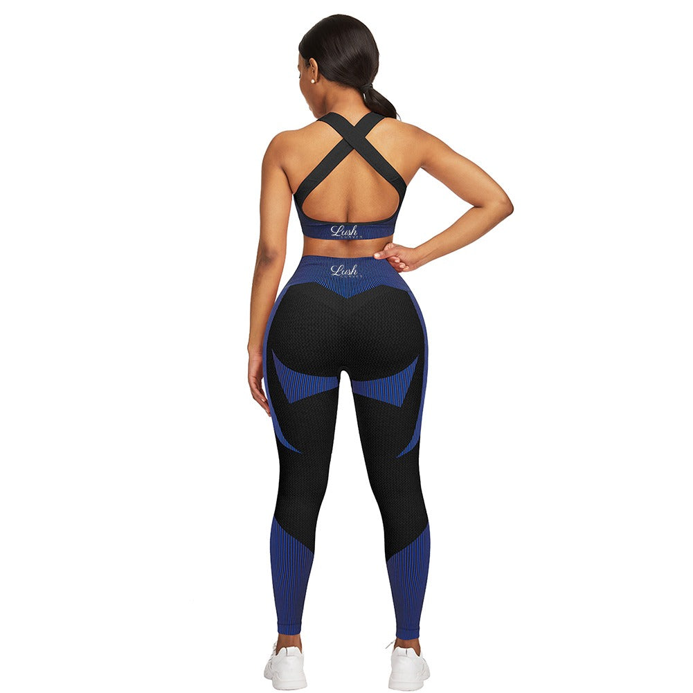 Seamless Contrast 2 Piece Suit